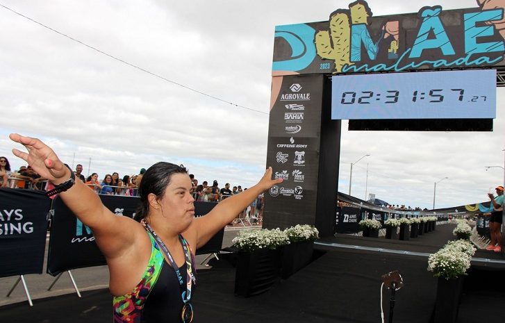 Sertão: Triathlon “Mãe Malvada” revela a primeira triatleta brasileira com Síndrome de Down