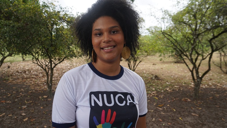 Jovem ativista do município de Bonito (PE), Maria Eduarda Silva marca presença na COP 28