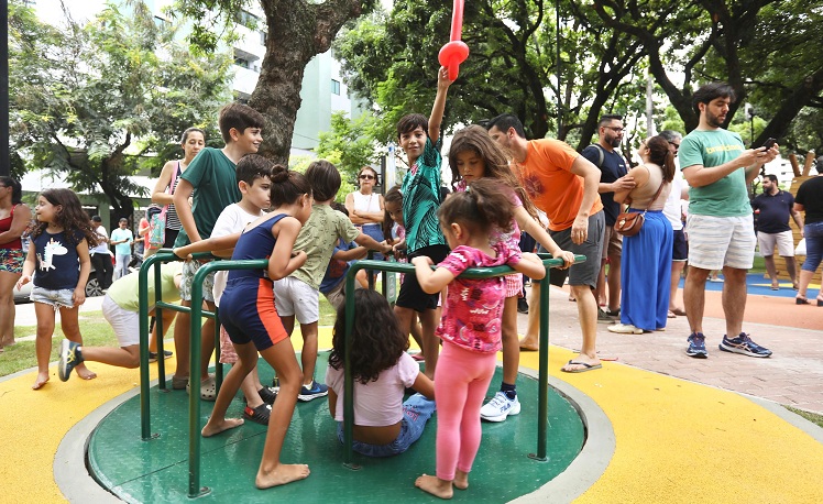 Bairro da Madalena, na Zona Norte, torna-se o único do Recife a ter duas praças da infância